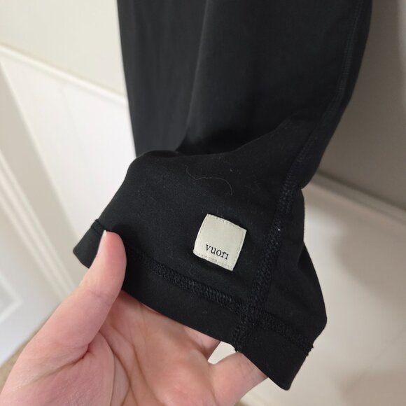 VUORI Solid Black Racerback Tank Top - Picture 2 of 5